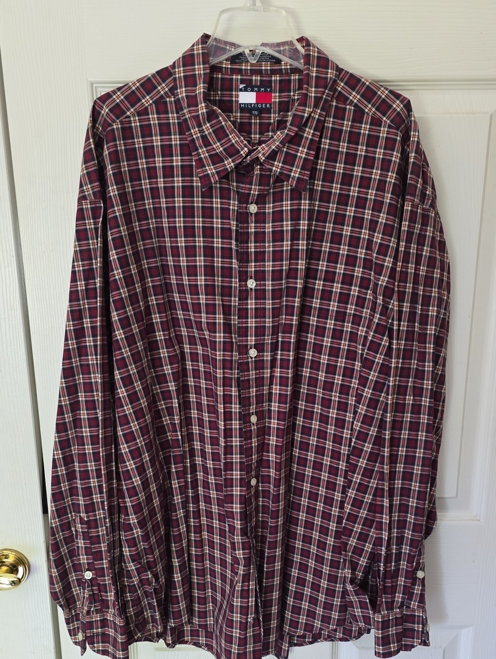 Tommy Hilfiger Checkered Shirt XXL